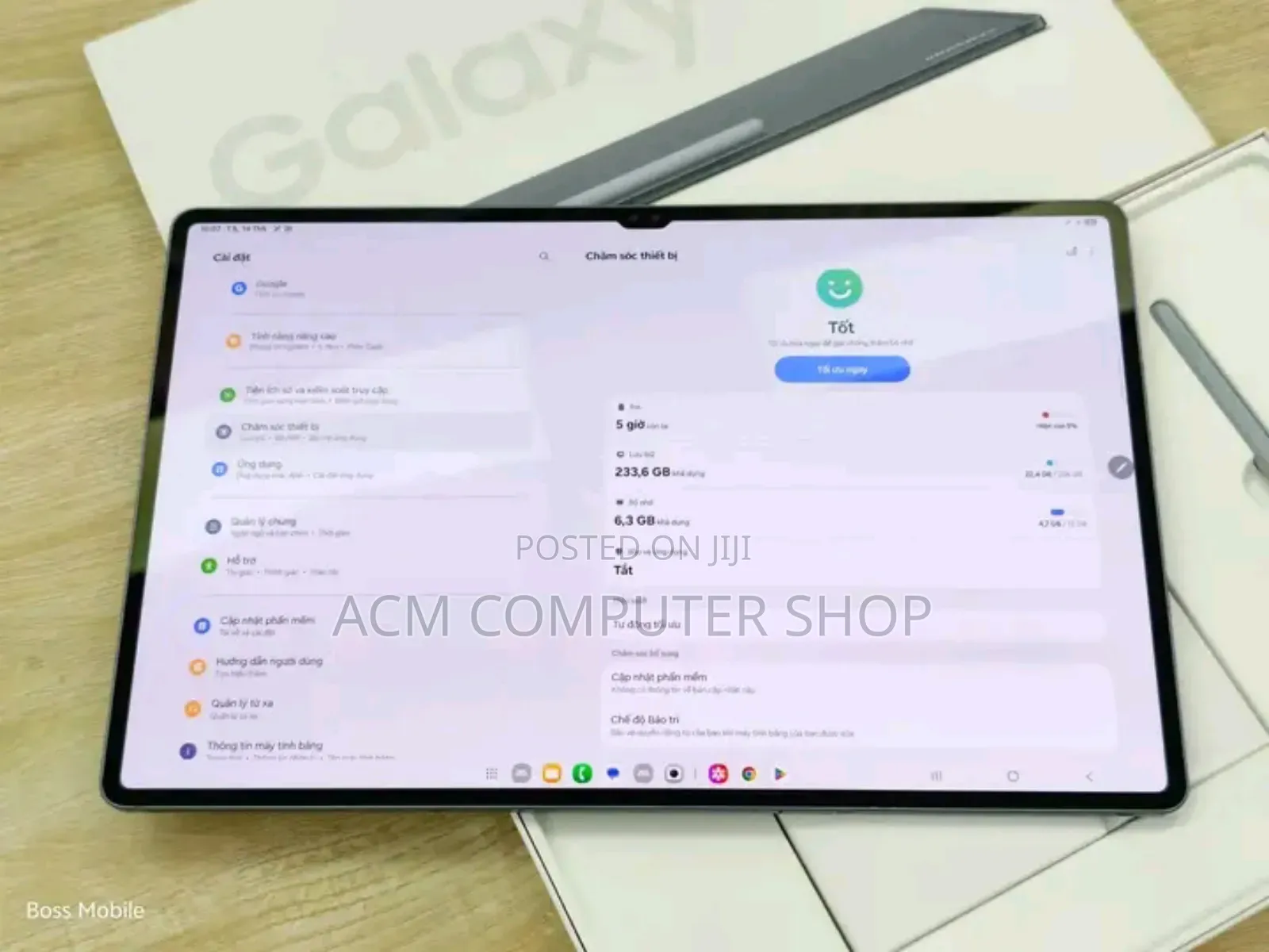 New Samsung Galaxy Tab S10 Ultra 256 GB Gray