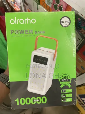 100000mah Power Bank (High Capacity and Quality)