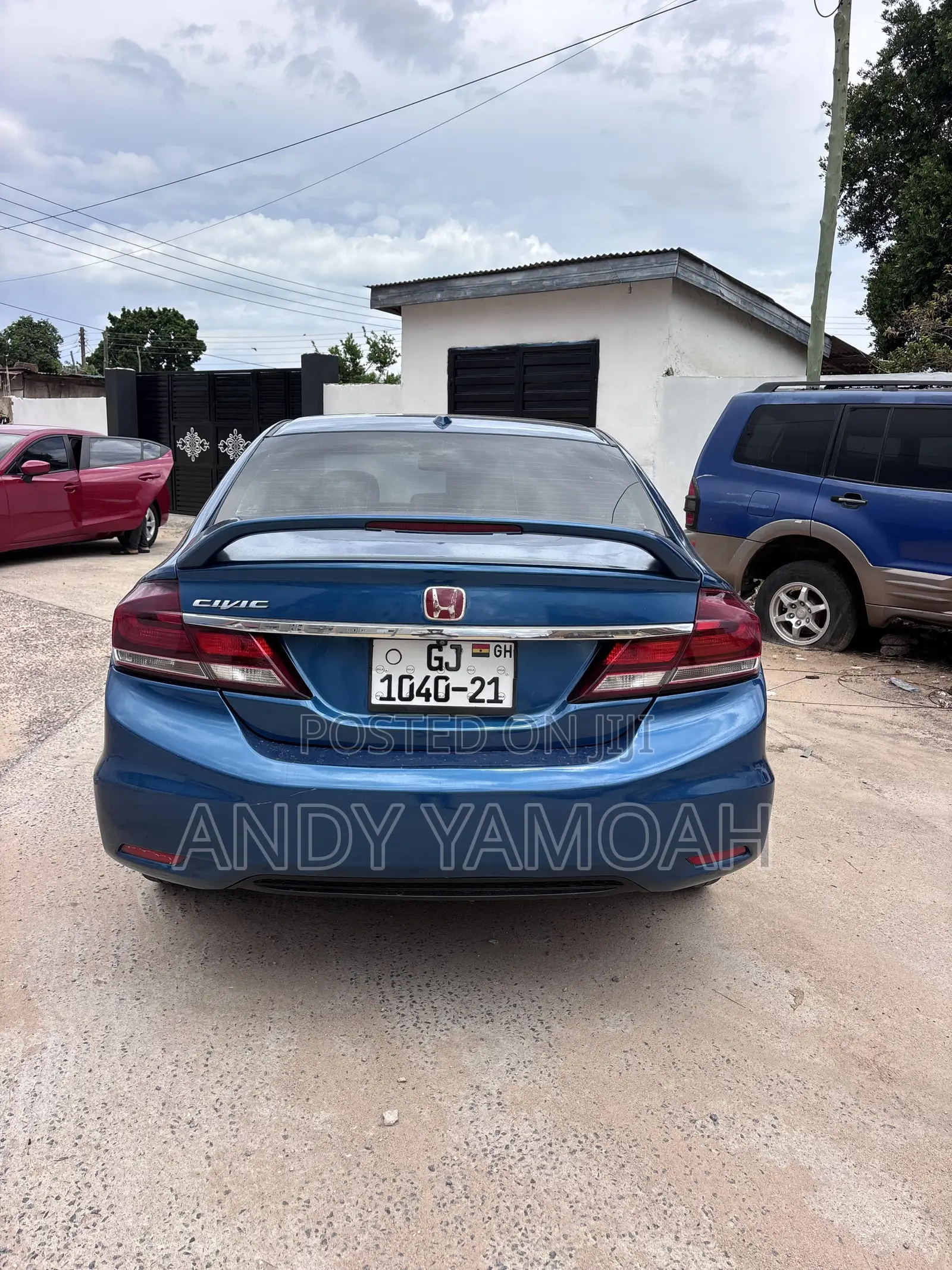 Honda Civic 2015 Blue