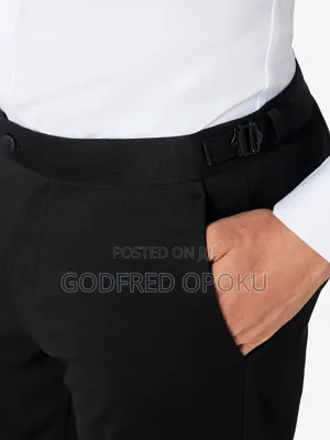 Classic Beltless Men's Trousers