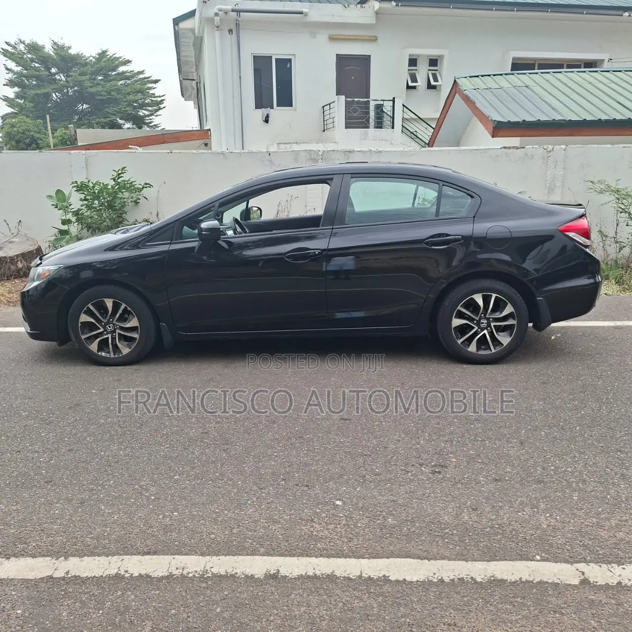 Honda Civic EX 4dr Sedan (1.8L 4cyl CVT) 2015 Black