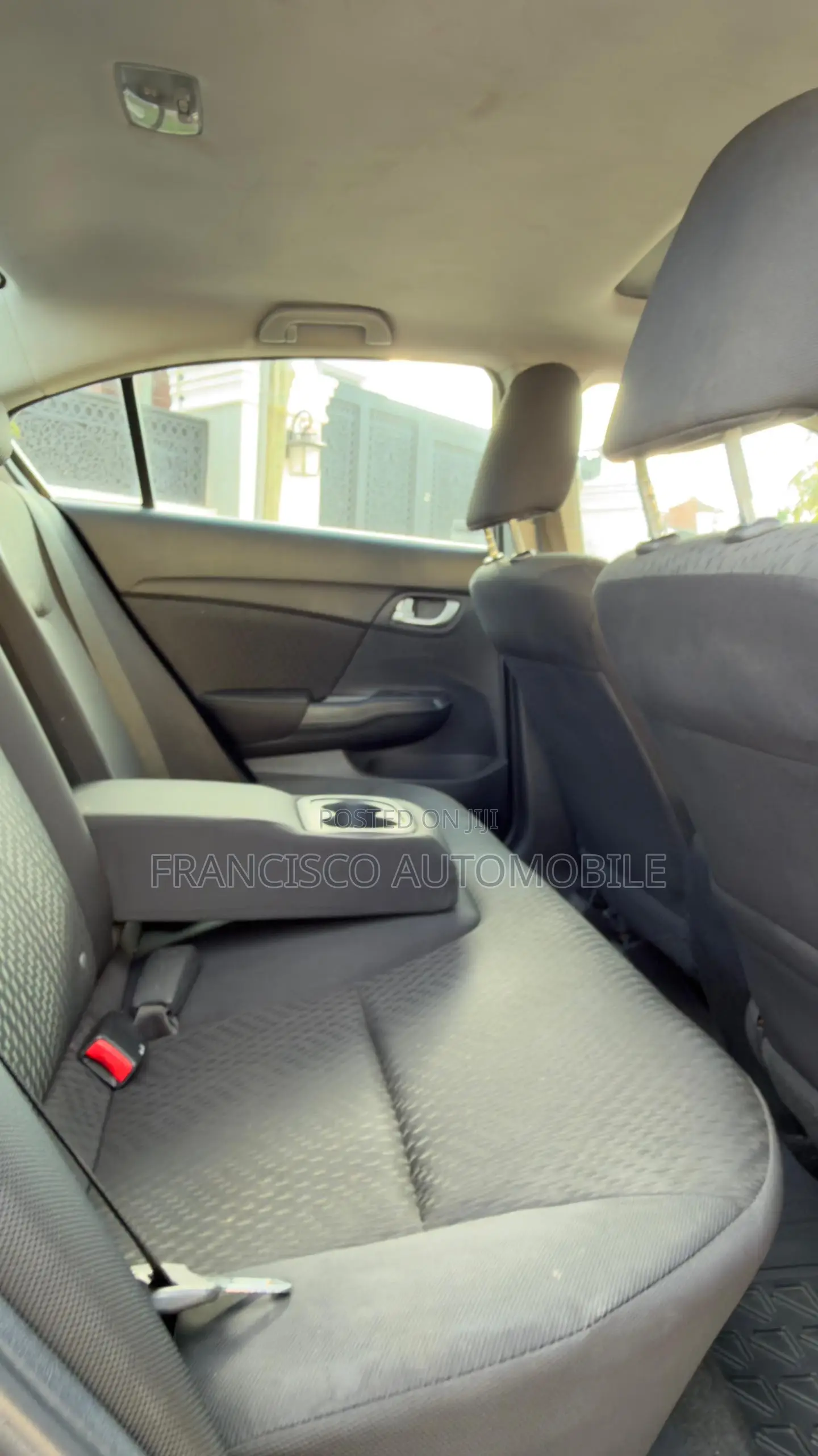 Honda Civic EX 4dr Sedan (1.8L 4cyl CVT) 2015 Black