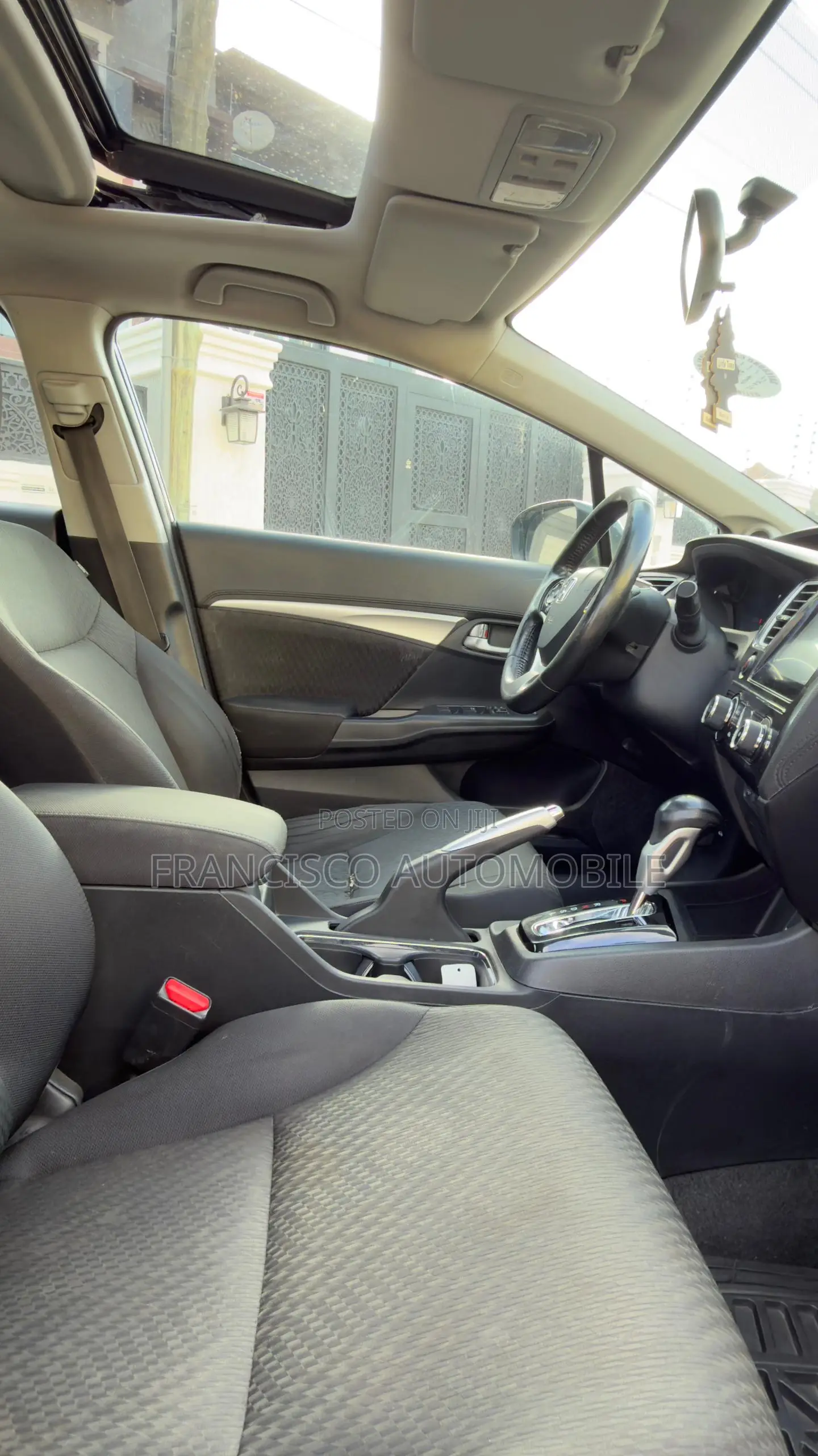 Honda Civic EX 4dr Sedan (1.8L 4cyl CVT) 2015 Black