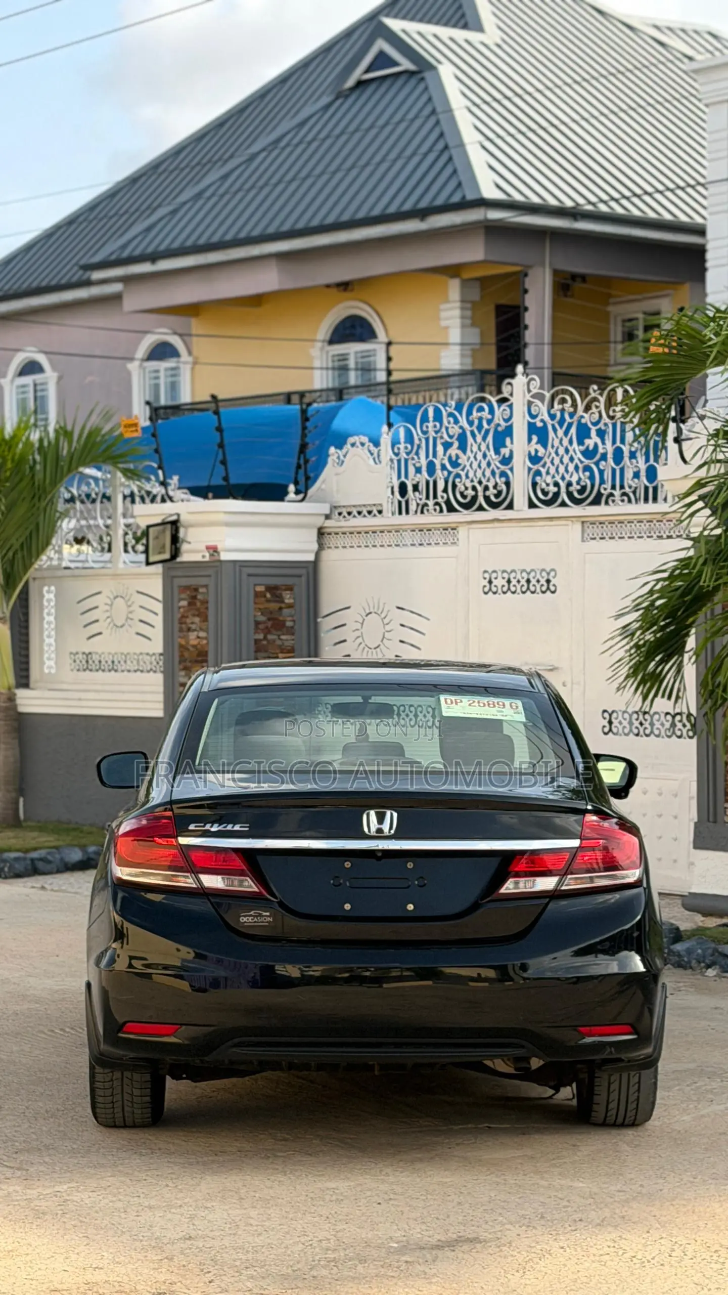 Honda Civic EX 4dr Sedan (1.8L 4cyl CVT) 2015 Black