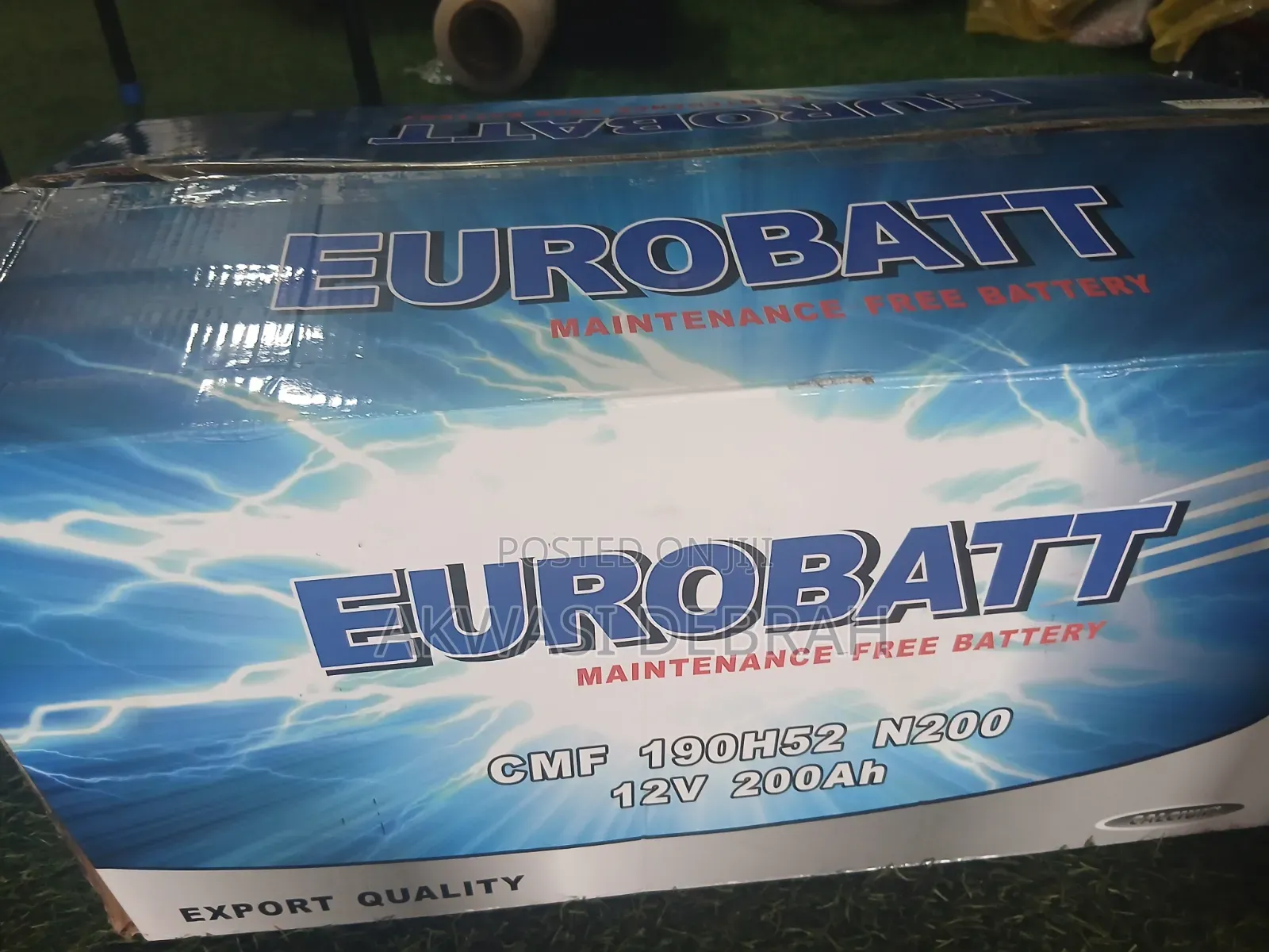 Original Eurobatt 190h52 N200 12v 200ah
