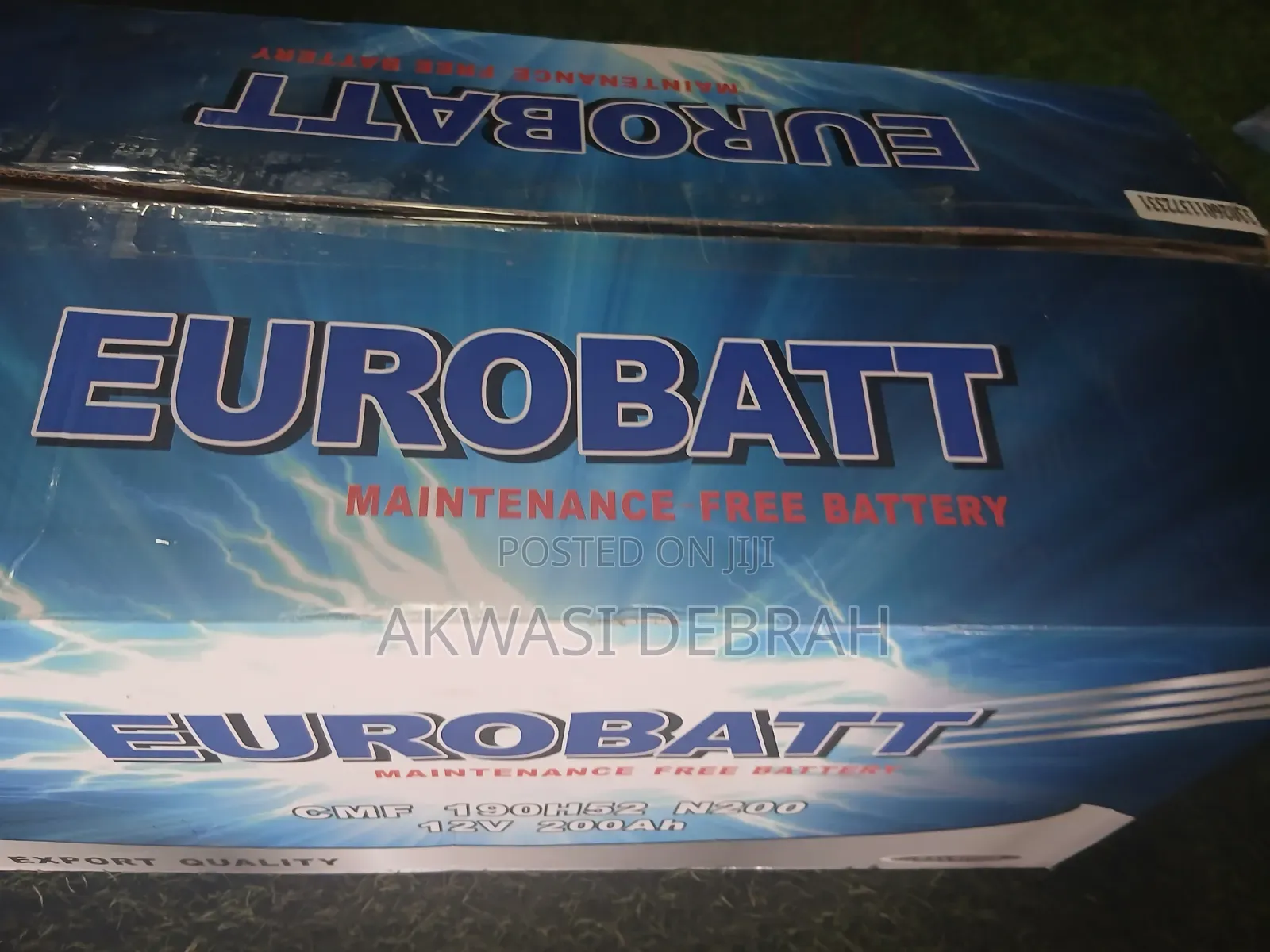 Original Eurobatt 190h52 N200 12v 200ah