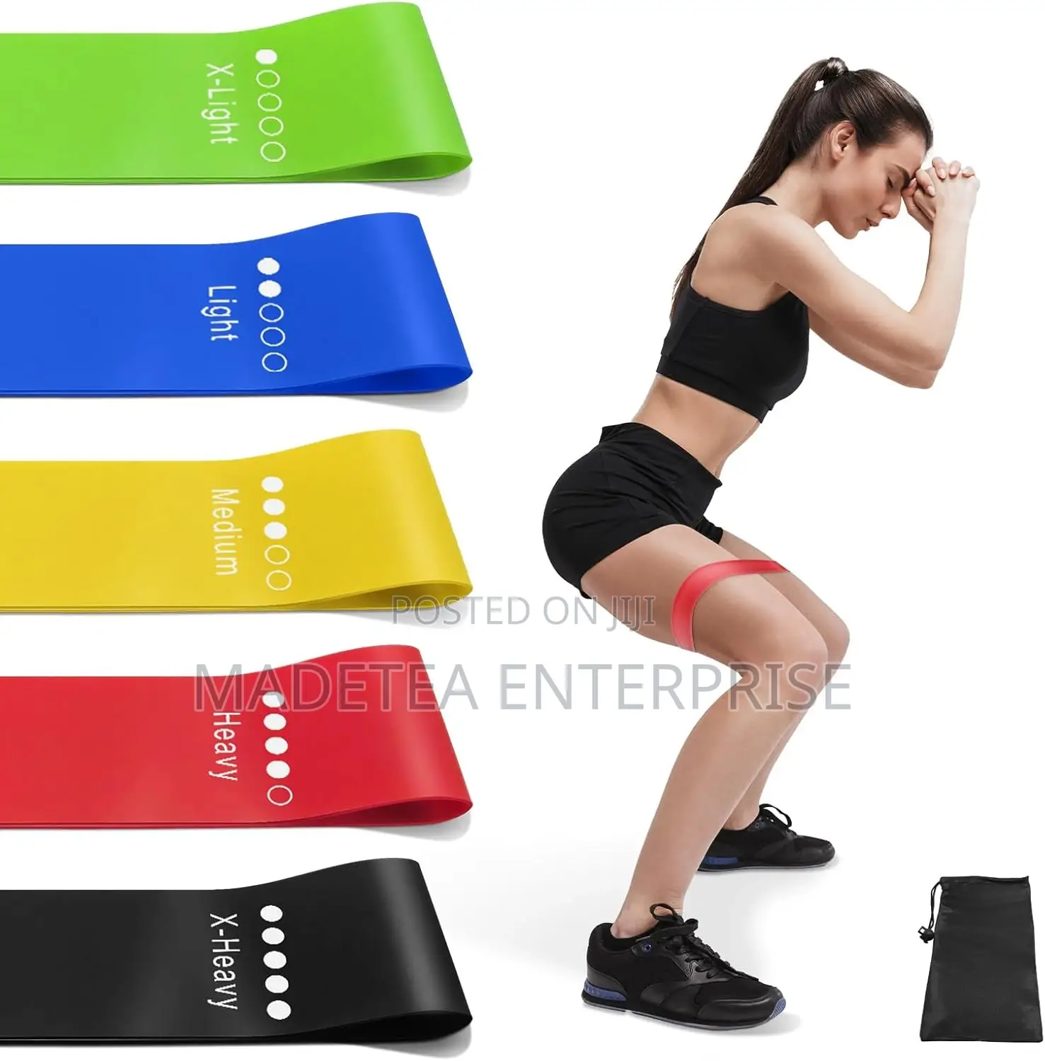 5pcs Resistance Bands