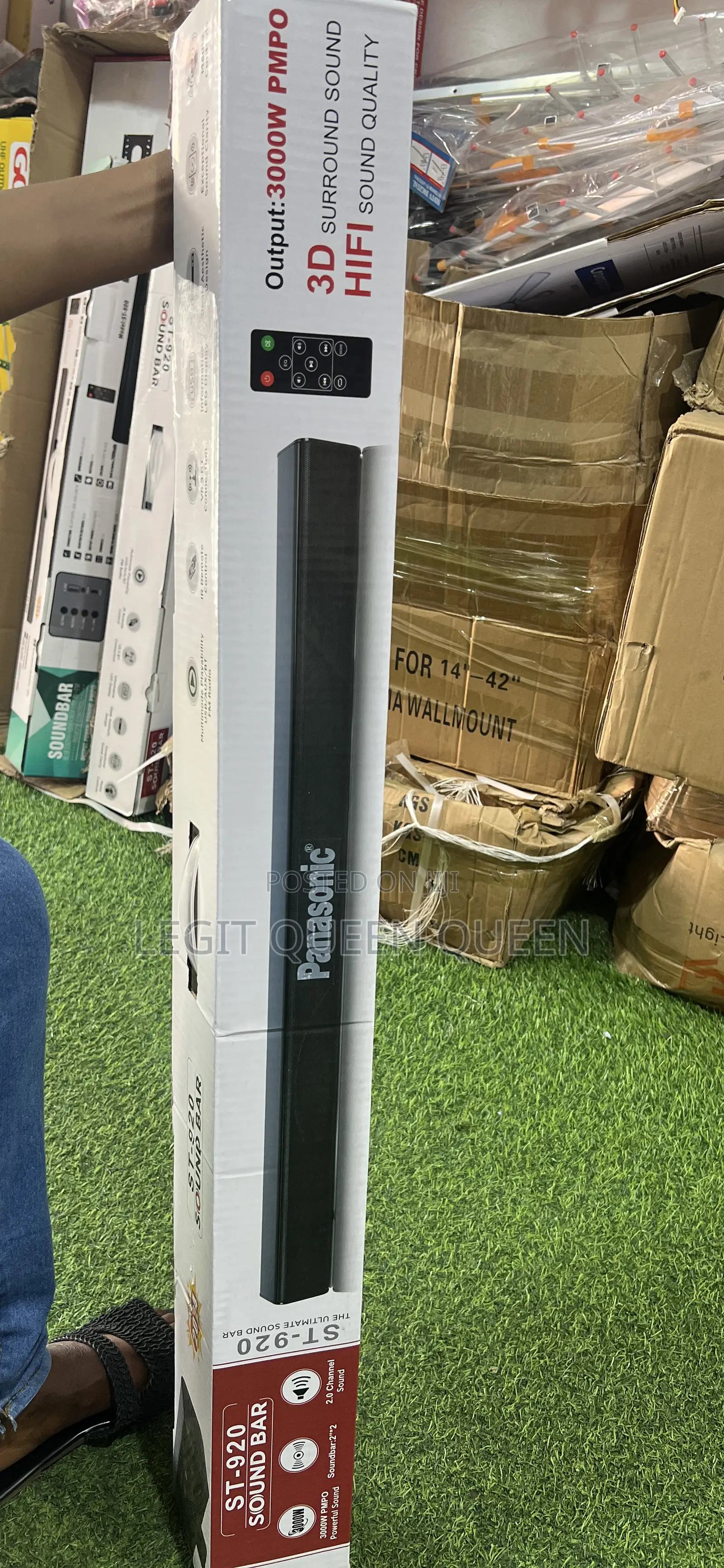 Panasonic Single Bar St-920 Rechargeable Soundbar