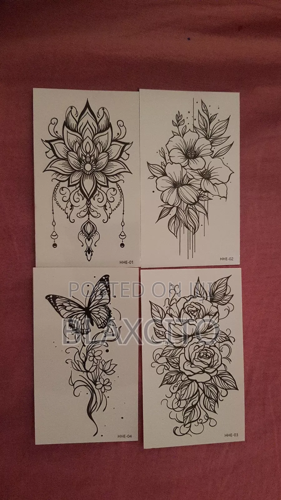 Temporary Tattoo Stickers