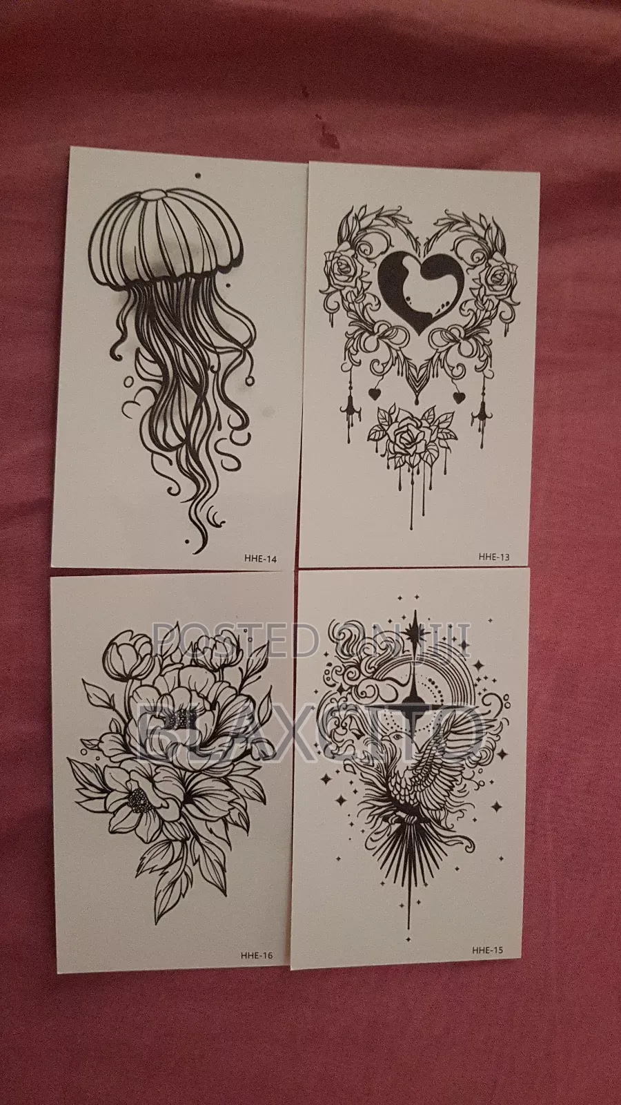 Temporary Tattoo Stickers