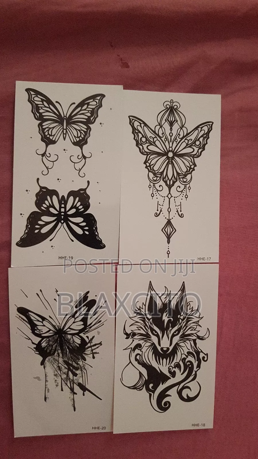 Temporary Tattoo Stickers
