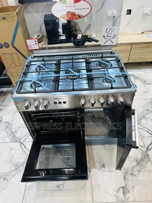 Place Your Order for Midea Tech Sliver Gas Cooker Oven 5b 60/90