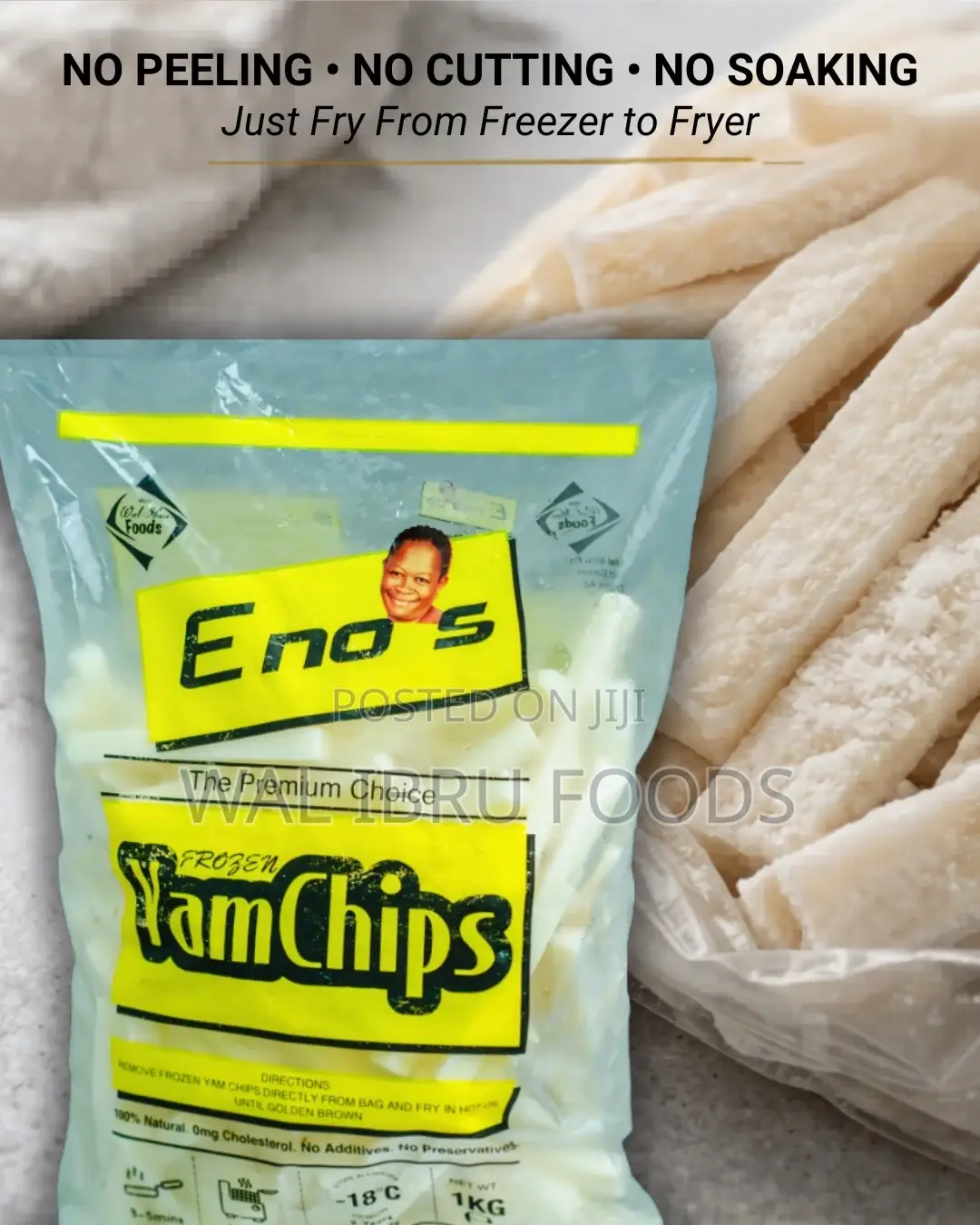 Frozen Yam Chips Supplier for Hotels, Restaurants, Caterers Marts