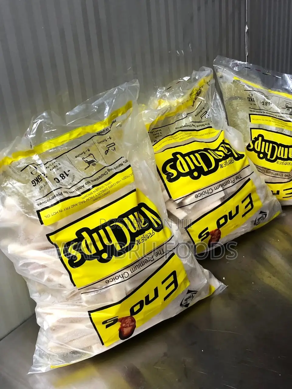 Frozen Yam Chips Supplier for Hotels, Restaurants, Caterers Marts