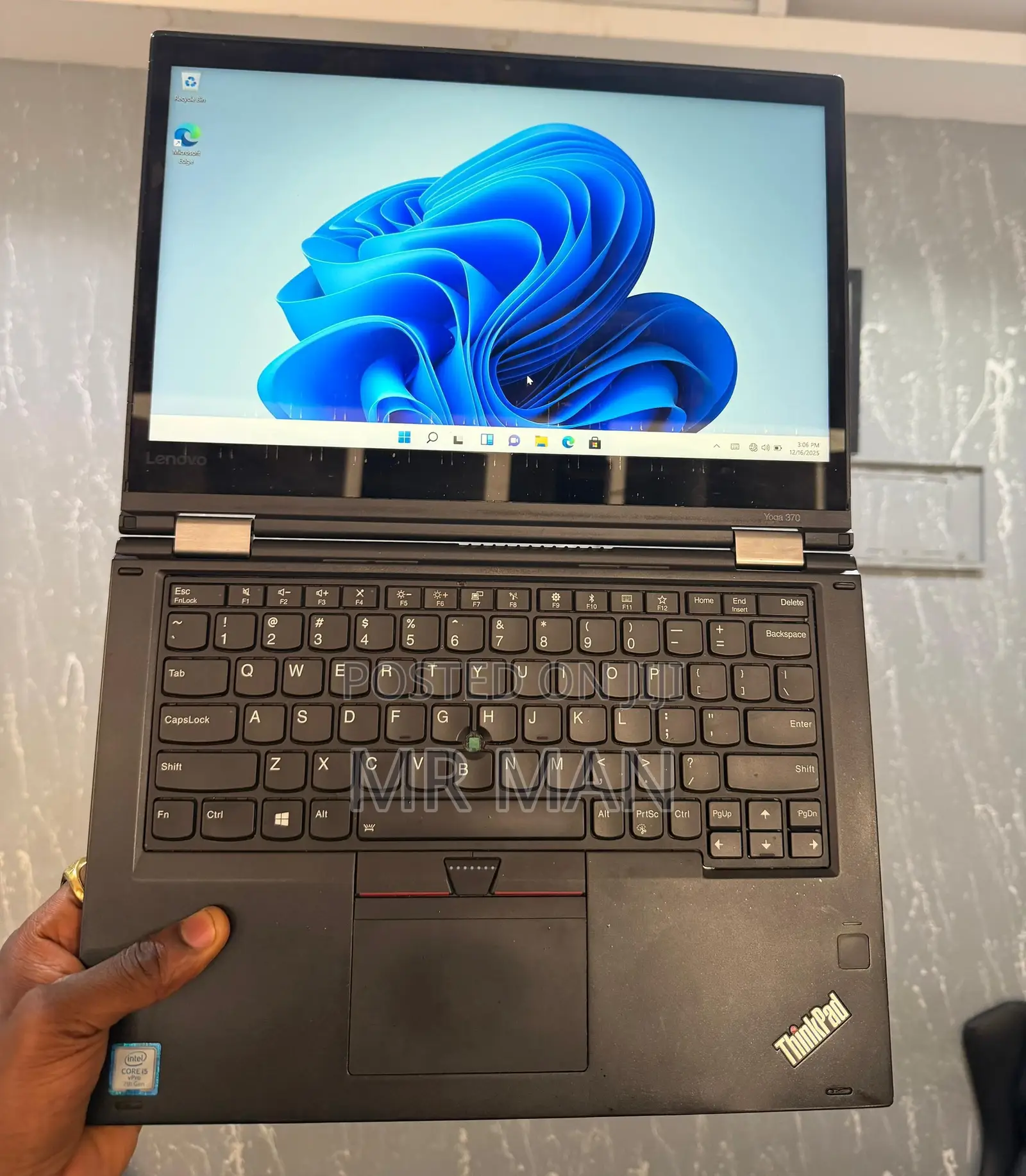 Laptop Lenovo ThinkPad Yoga 370 8GB Intel Core i5 SSD 256GB