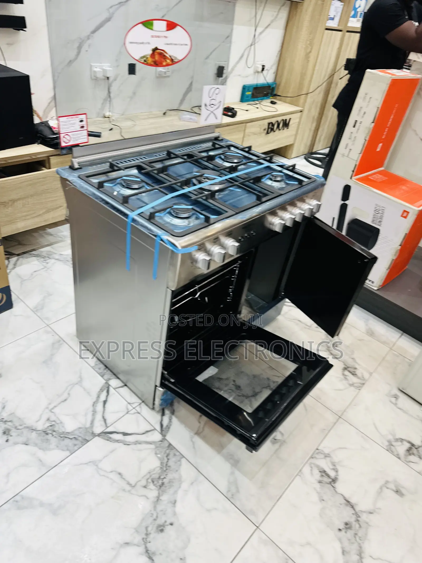 Available Now at 10gig Store Midea Tech Gas Cooker Oven 5b 60:90