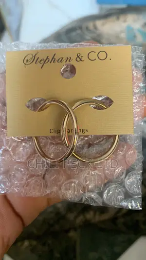 Stefan Co. Clip Earrings – Gold Silver | Multiple Sizes Available