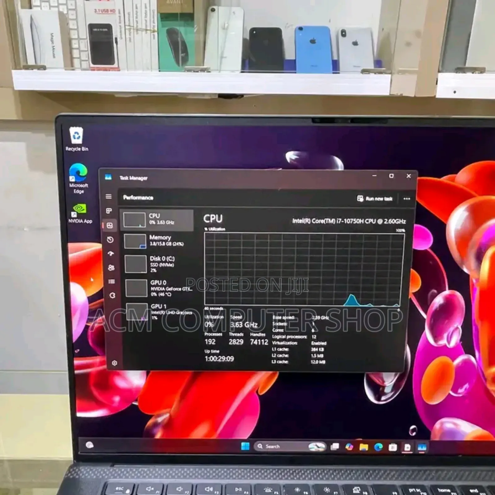 New Laptop Dell XPS 13 16GB Intel Core i7 SSD 512GB