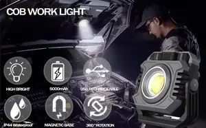 Duracell 3 Rechargeable Work Lamps