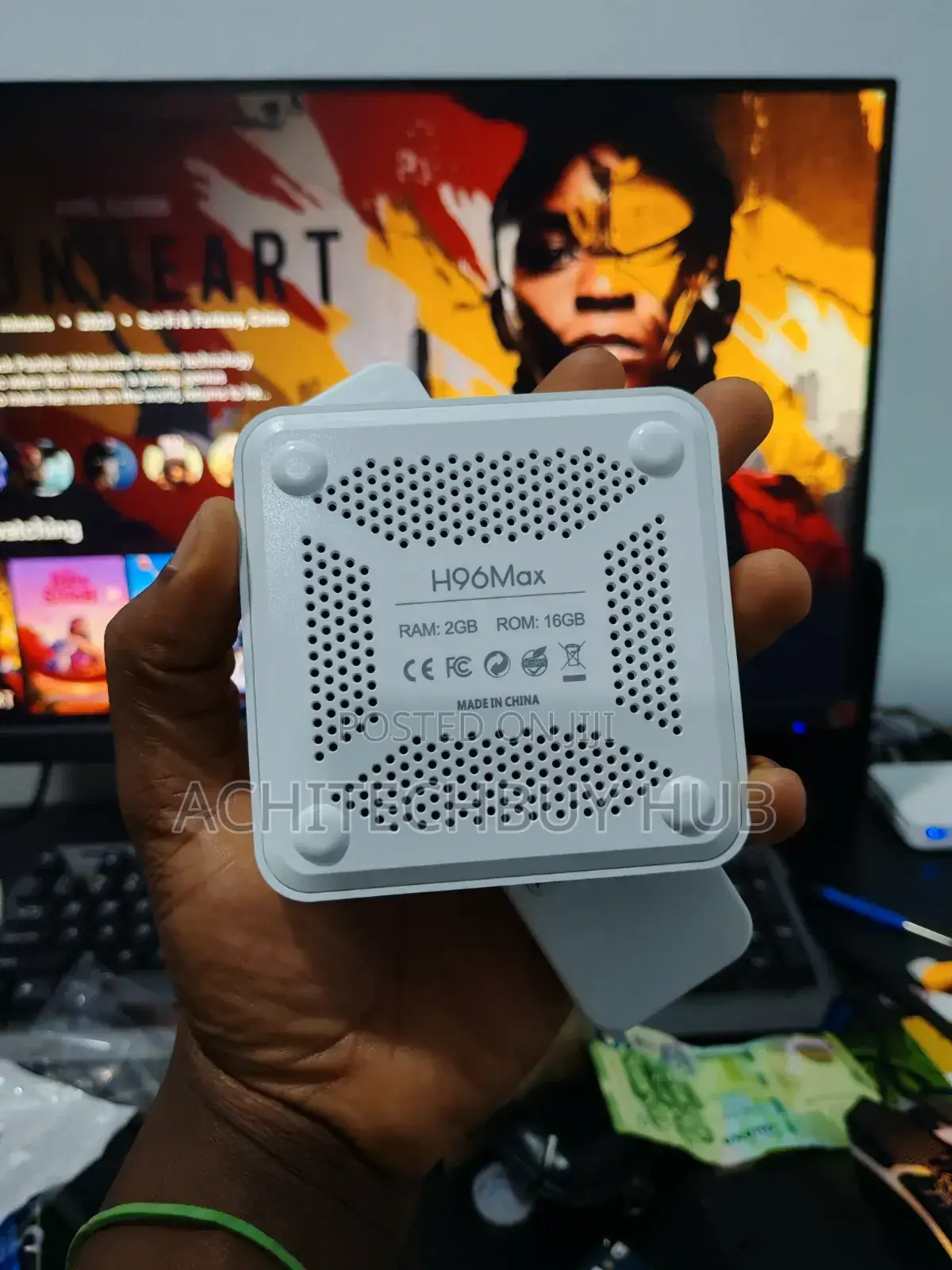 Android Tv Box H96max 2gb Ram + 16gb Rom