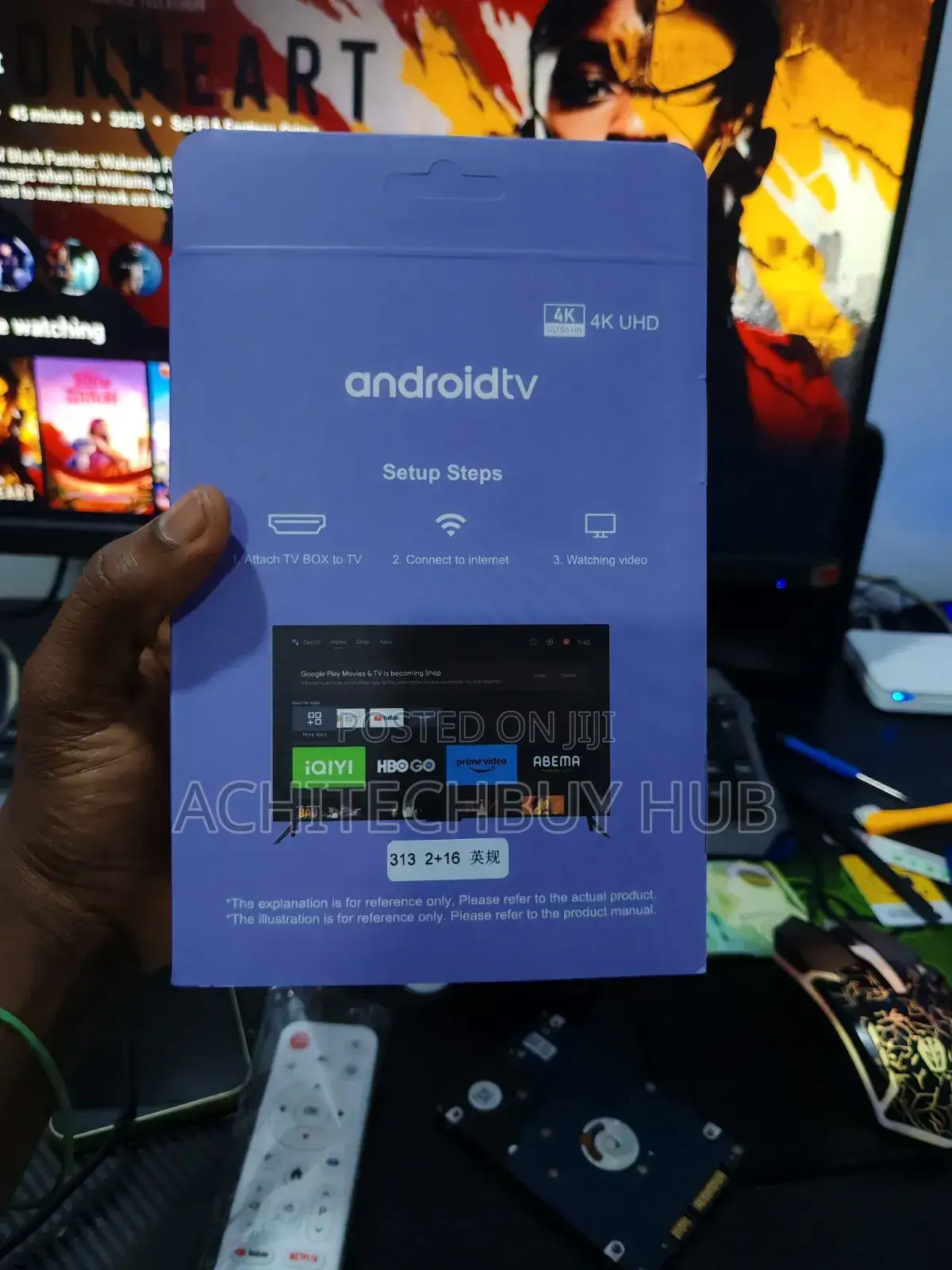 Android Tv Box H96max 2gb Ram + 16gb Rom