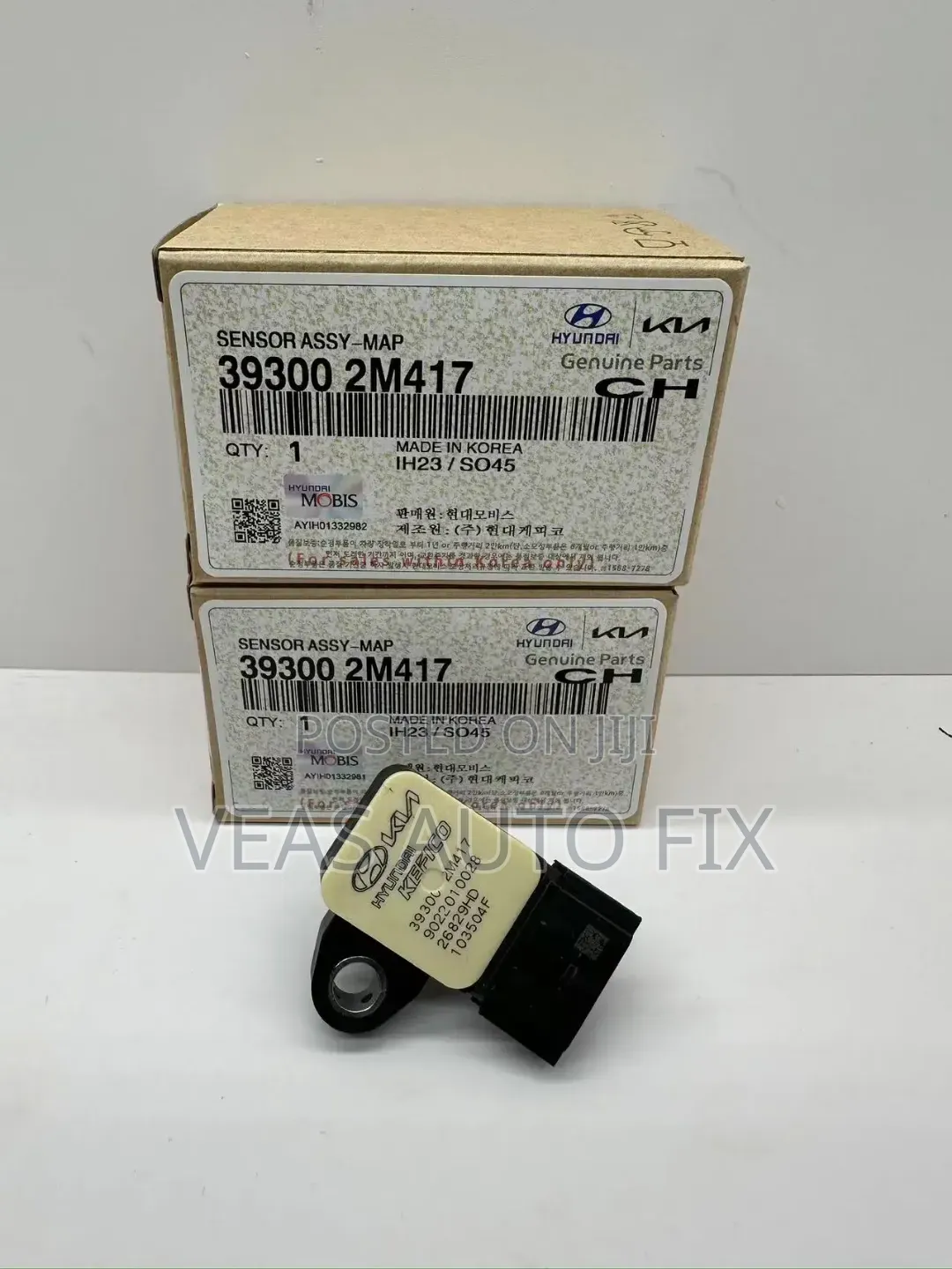 Manifold Pressure Sensor 39300-2s000-Hyundai Sonata 2020-2024 Kia Niro