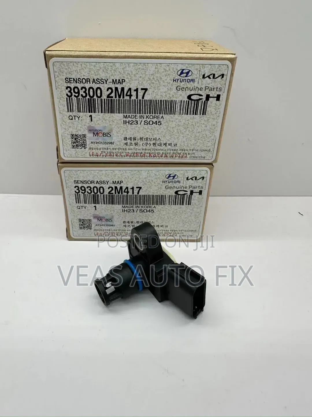 Manifold Pressure Sensor 39300-2s000-Hyundai Sonata 2020-2024 Kia Niro