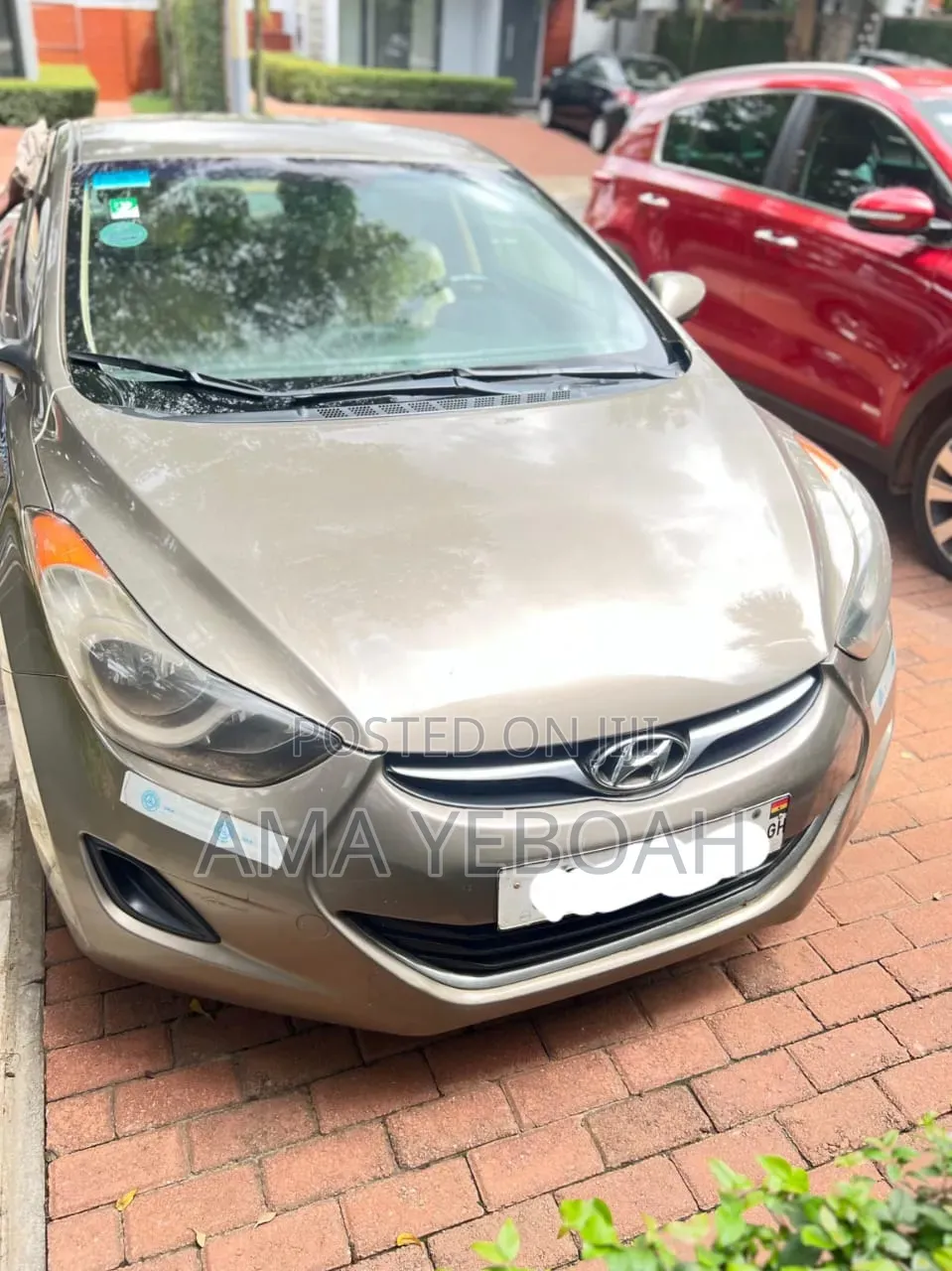 Hyundai Elantra GLS Sedan FWD (1.8L 4cyl 6M) 2013 Gray