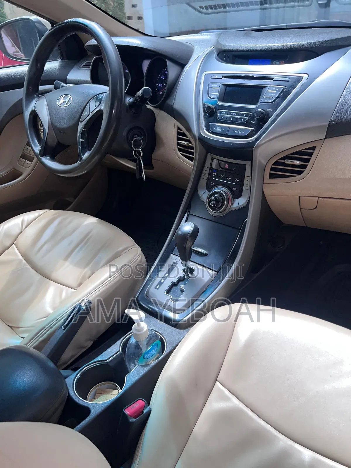 Hyundai Elantra GLS Sedan FWD (1.8L 4cyl 6M) 2013 Gray