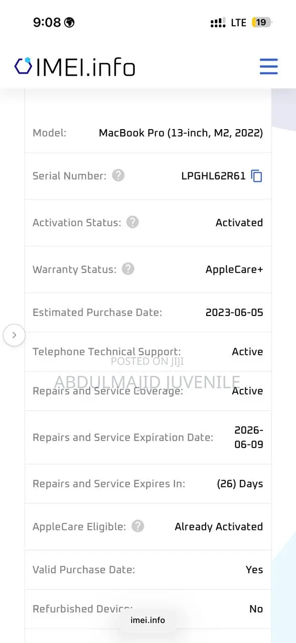 Laptop Apple MacBook Pro 2023 M2 24GB Apple M2 SSD 2T