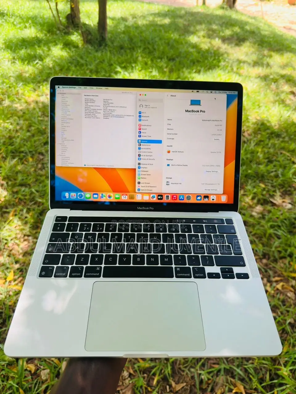 Laptop Apple MacBook Pro 2023 M2 24GB Apple M2 SSD 2T