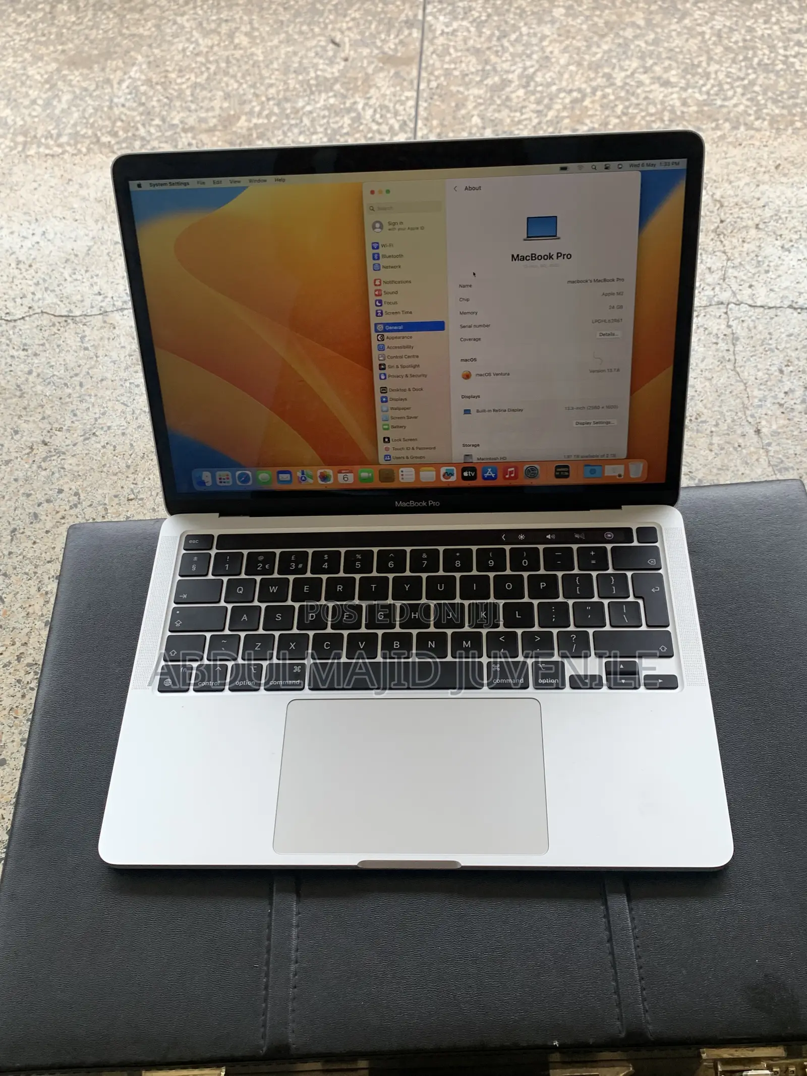 Laptop Apple MacBook Pro 2023 M2 24GB Apple M2 SSD 2T