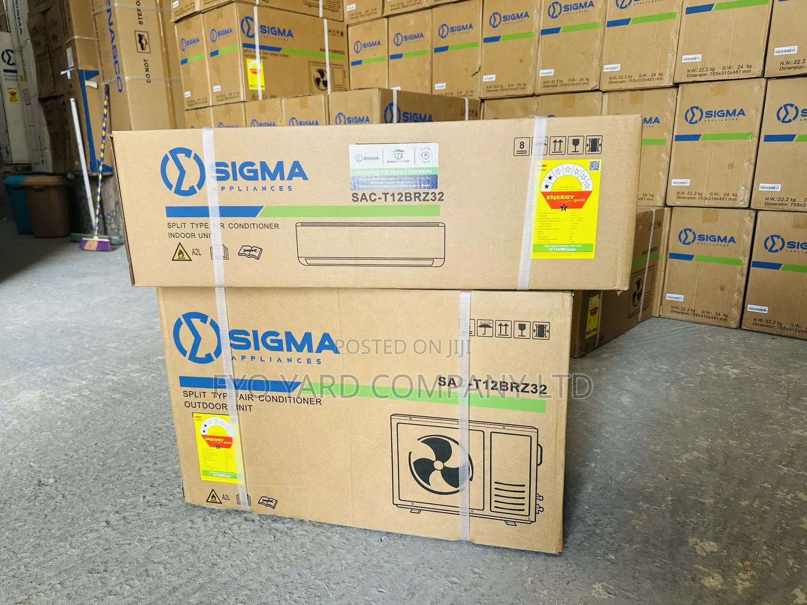 Sigma Air Conditioner 1.5hp R32 Sac-T12brz32iv Split Ac