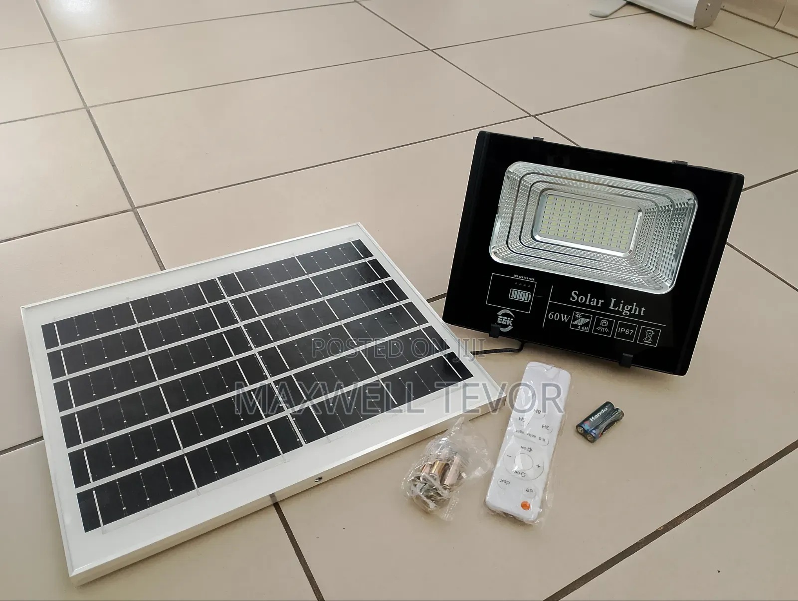 Solar Lamps and Panels