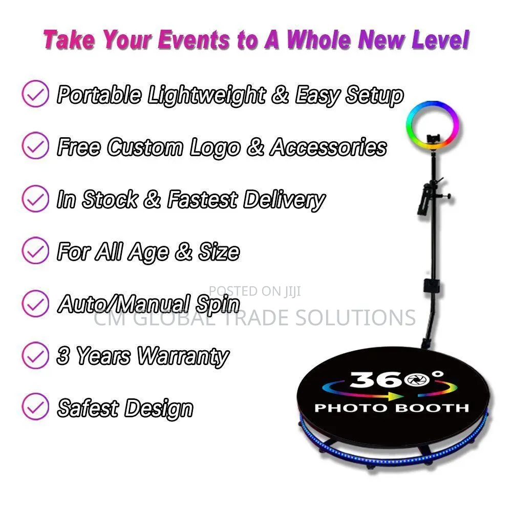 360 Photo Booth (115cm).