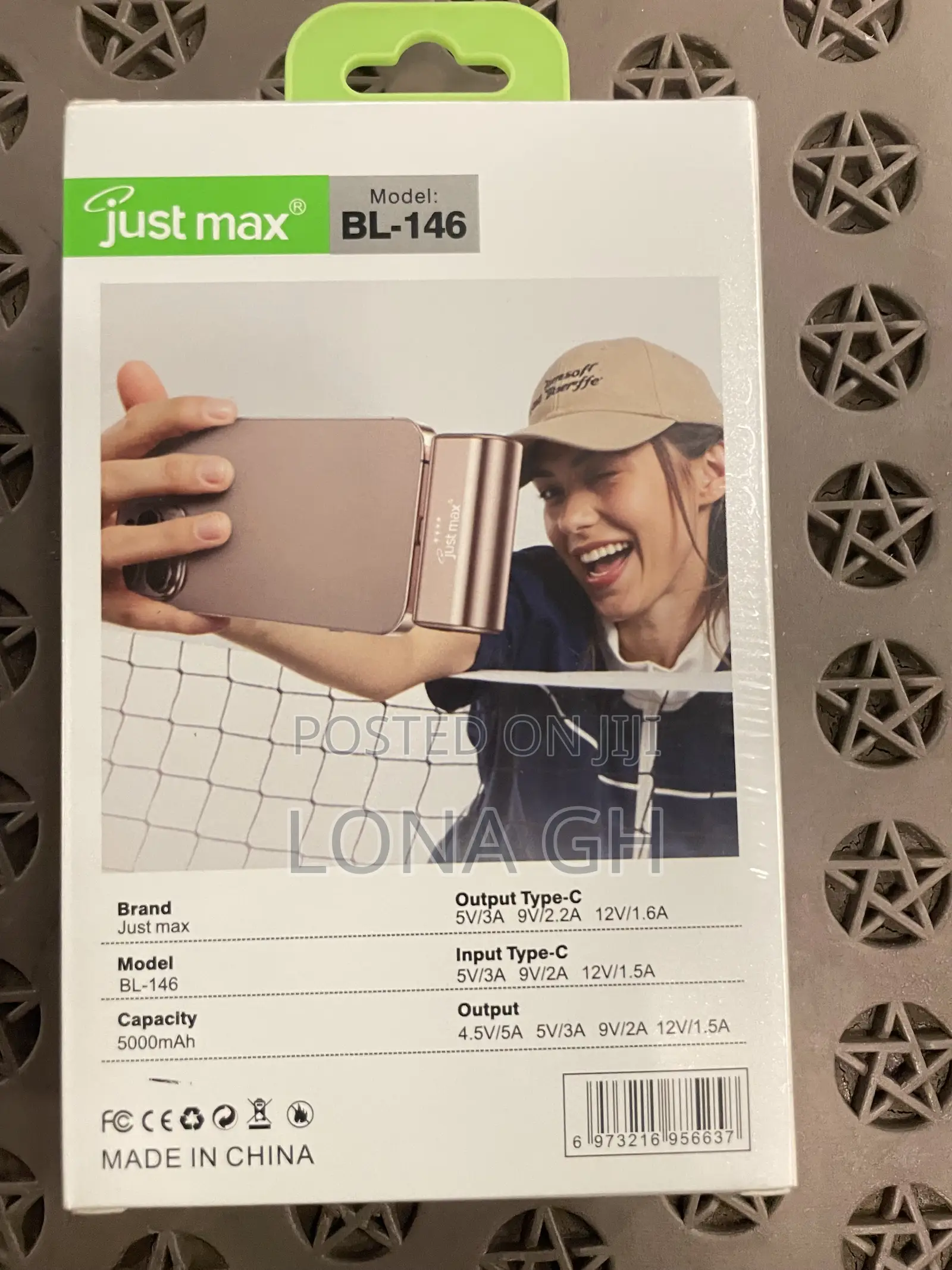 Just Max 5000mah Mini Power Bank