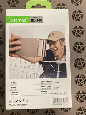 Just Max 5000mah Mini Power Bank