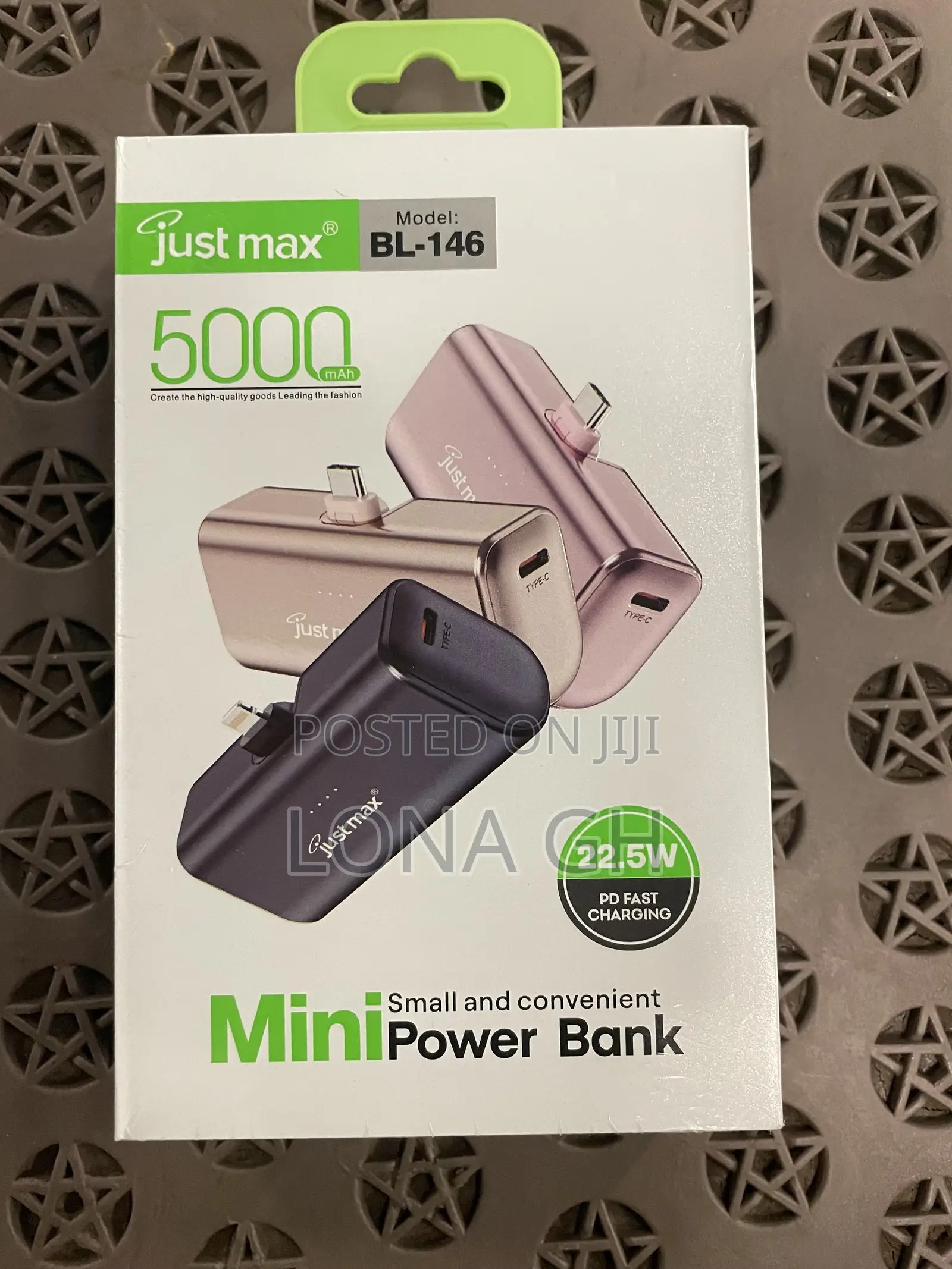 Just Max 5000mah Mini Power Bank