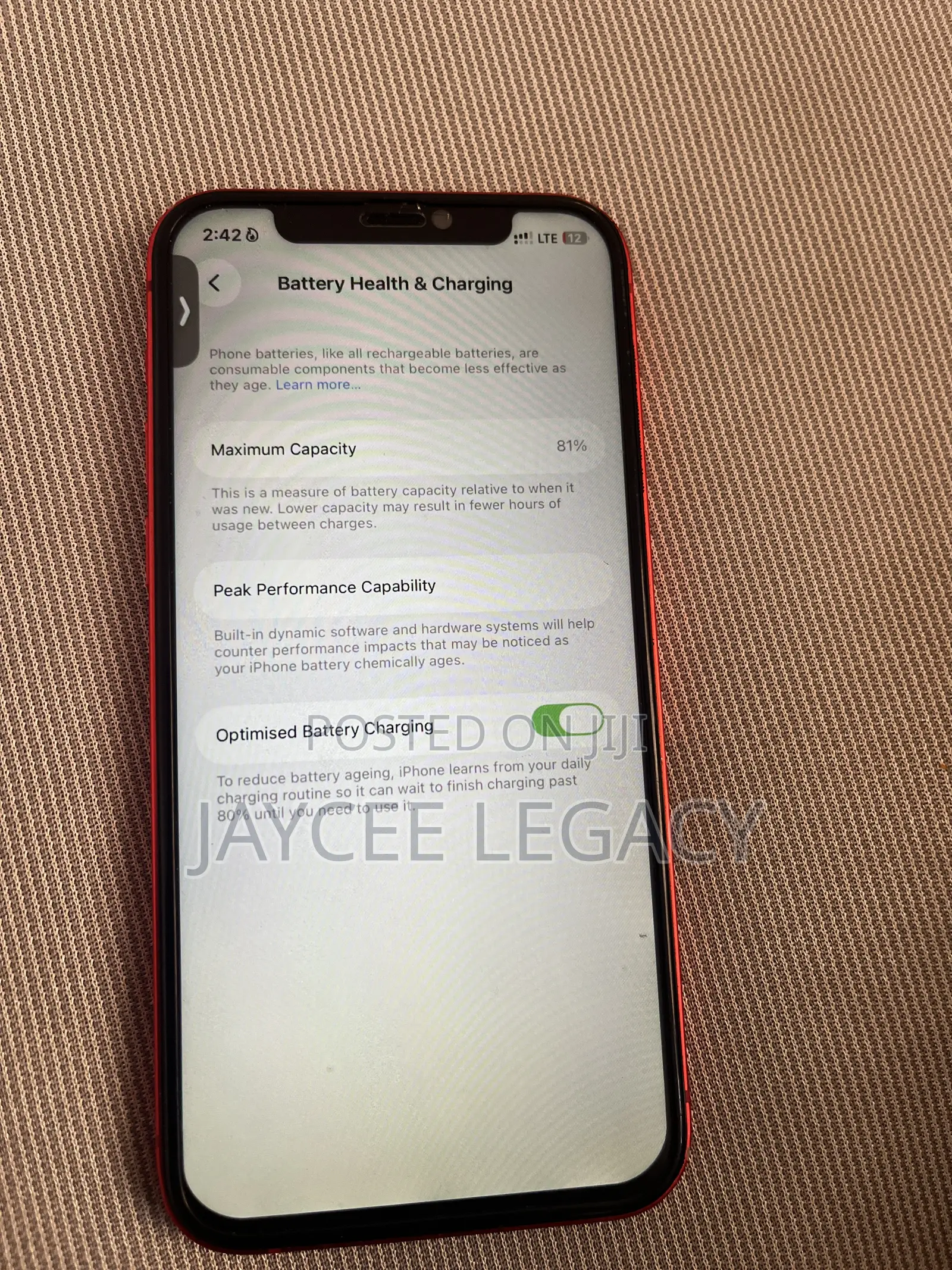 Apple iPhone 12 128 GB Red