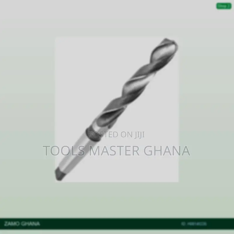 Taper Shank Hss 35mm Twist Drill Bit White (1pc) - H