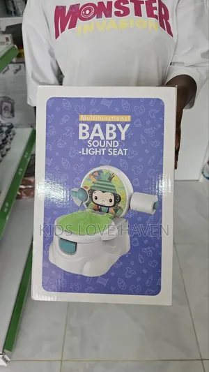 Baby Sound Light Toilet Set