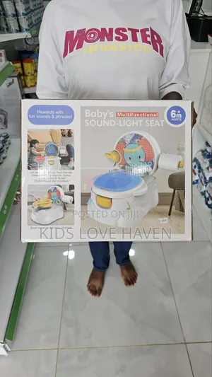 Baby Sound Light Toilet Set