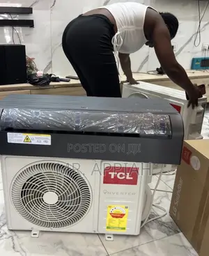 Shop Unique TCL 1.5hp Inverter Air Conditioner(3 Star)Black.