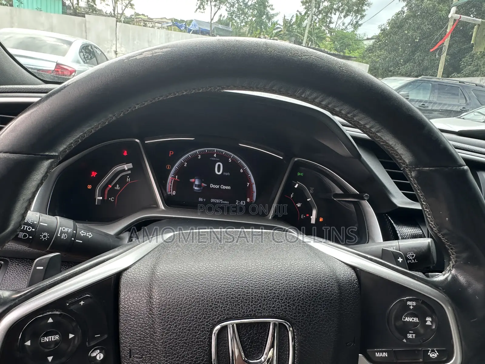 Honda Civic Sport Sedan 2020 Black