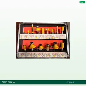 Router Bit Set 15pcs Type 1 - RBS-15