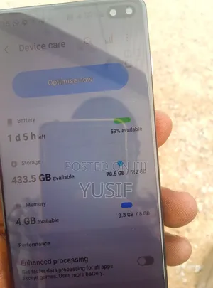 Samsung Galaxy S10 Plus 512 GB White