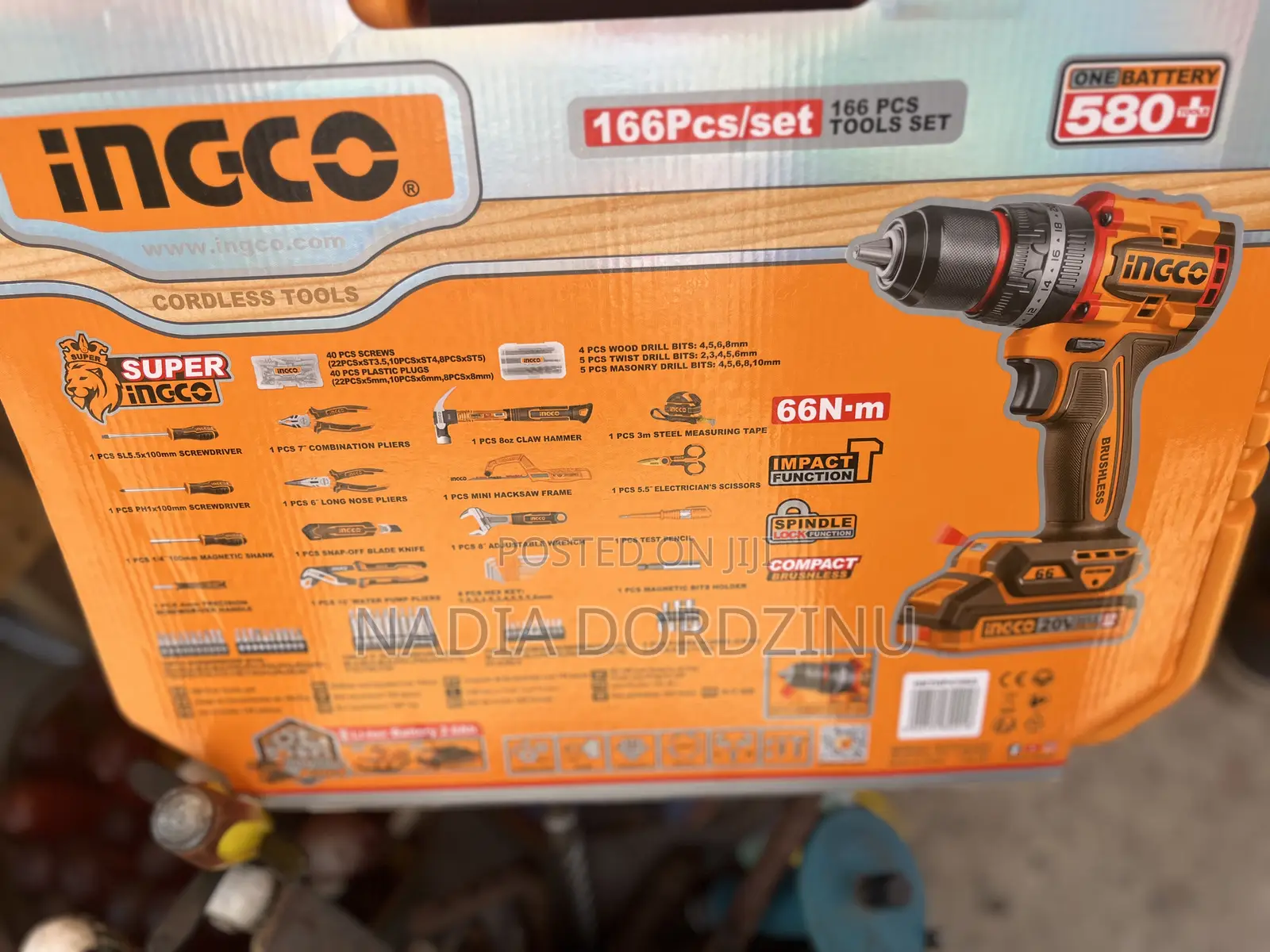 Cordless Drill And Tools