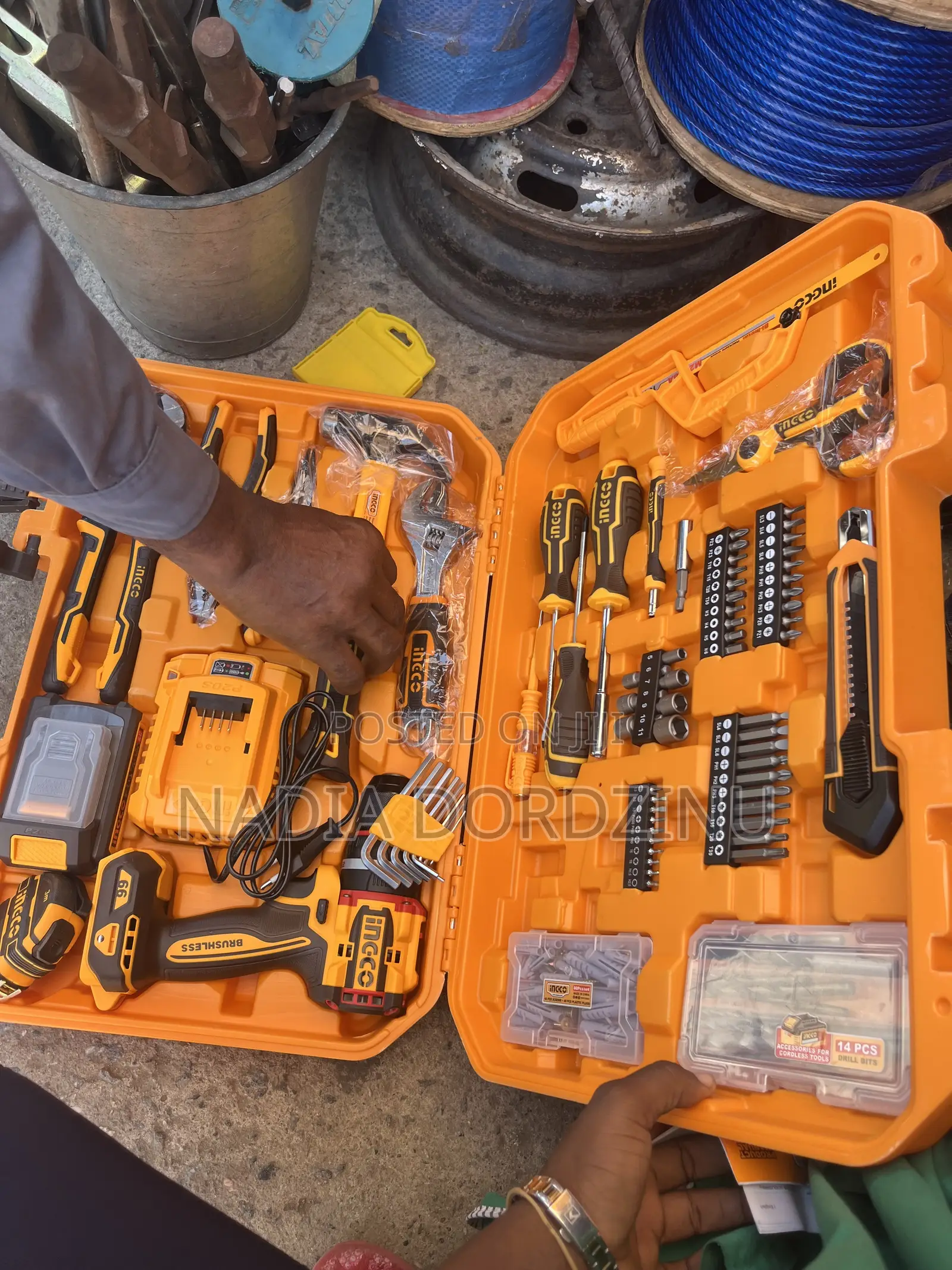 Cordless Drill And Tools