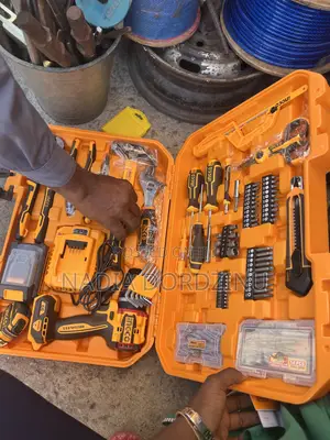Cordless Drill And Tools