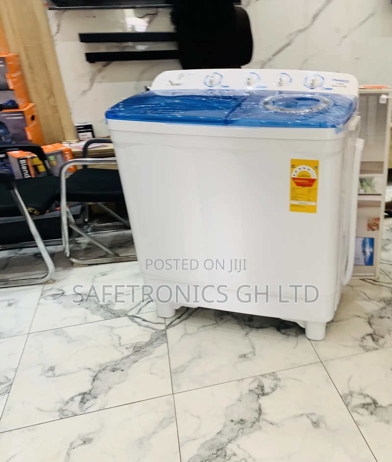 Exclusive Nasco 15kg Twin Top Washing Machine